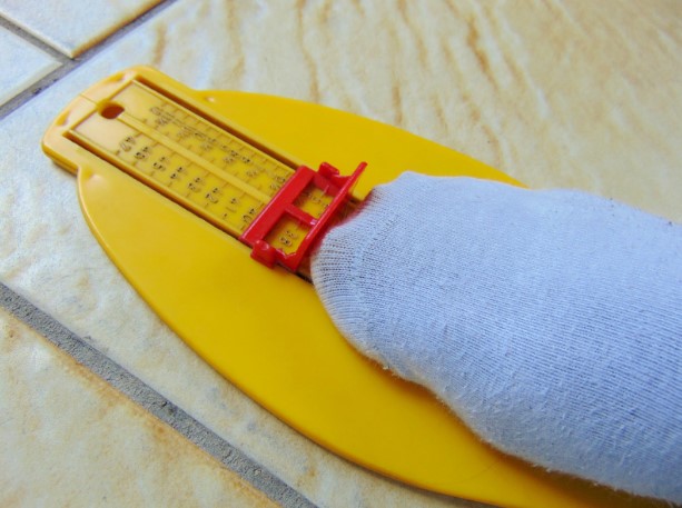 розмірна сітка взуття жіноча