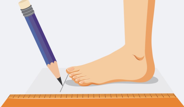 розмірна сітка взуття чоловіча